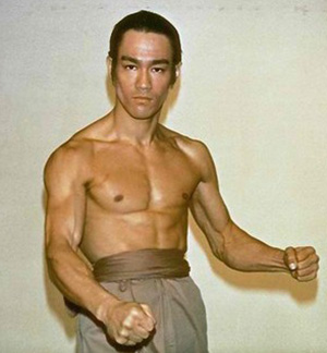bruce lee physique training